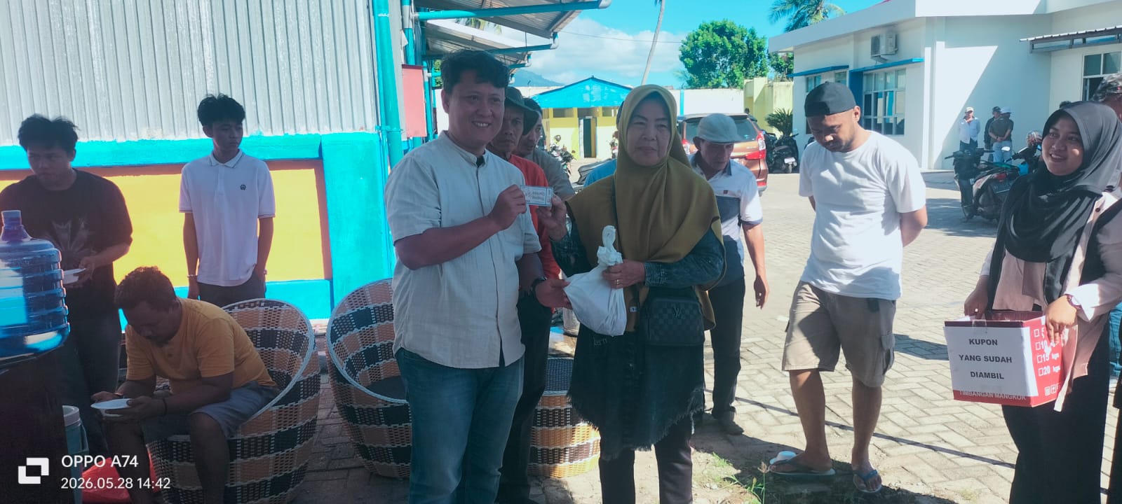 Berkah Idul Adha 1447 H, Perum Bulog Lamsel Bagikan 800 Kupon Daging Qurban ke Masyarakat